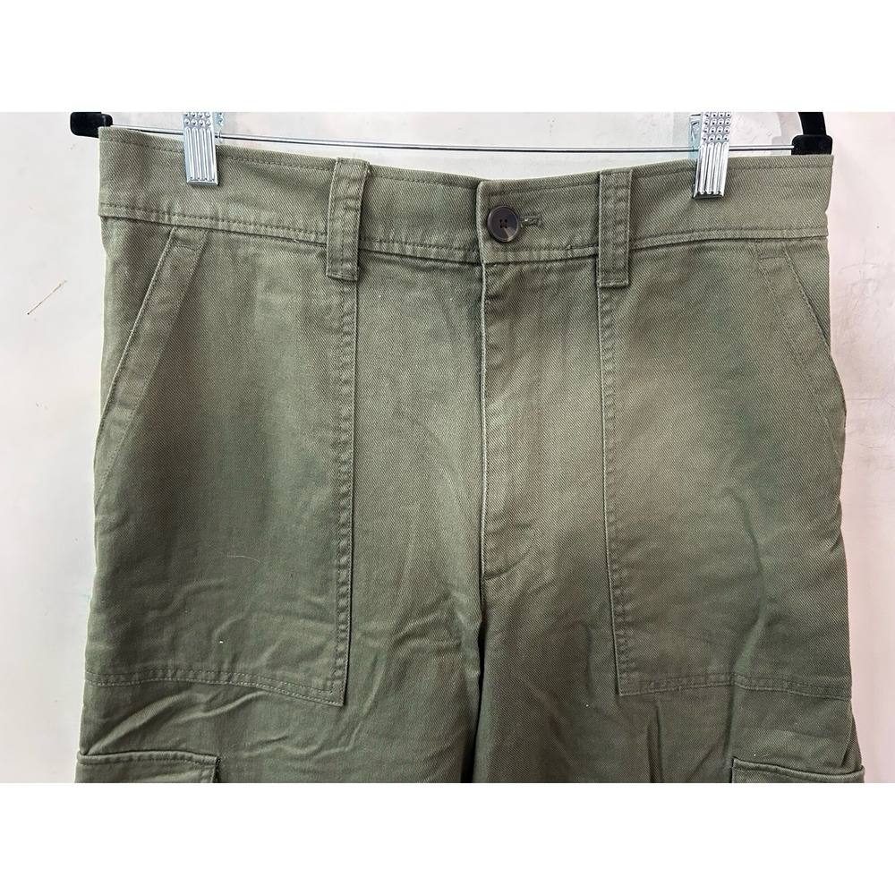 Free Assembly‎ Womens Size 14 Cargo Hiking Pants Active Stretch Olive Green Gorp - Picture 2 of 14